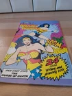 Vintage Letraset  Wonder Woman Writing & Drawing Book - Comic Cover  1978