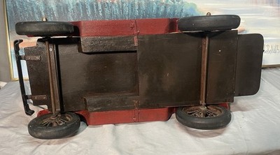 Vintage Large Wooden Double Decker Bus City Transport Display | eBay
