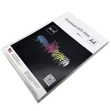 A4 DTF Direct-to-Film Transfer Film - 100 Sheets Bulk Package - Cold & Hot Peel