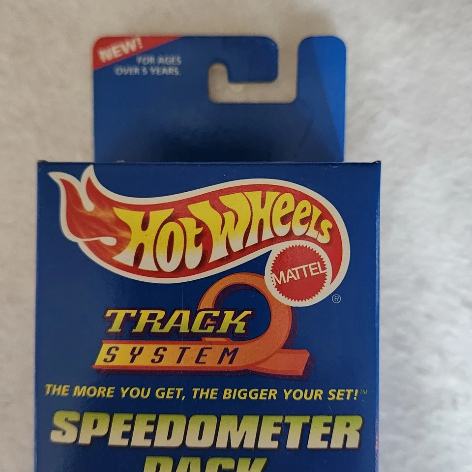 VINTAGE 1995 HOT WHEELS TRACK SYSTEM SPEEDOMETER PACK MATTEL NEW Sealed - Image 2 of 4