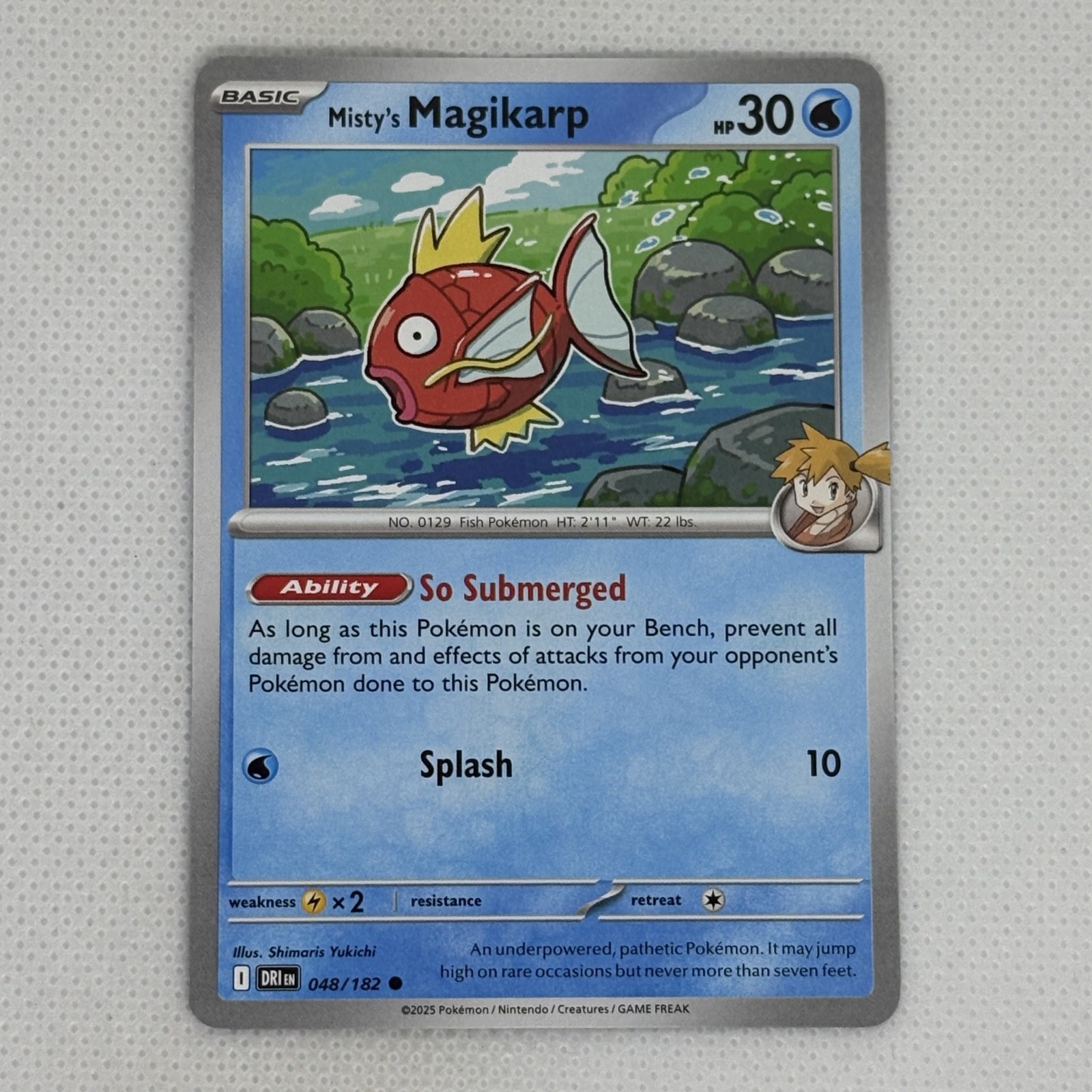 Pokemon TCG | Misty's Magikarp 48/182 | Common Destined Rivals