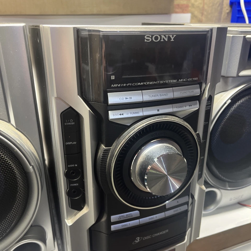 Sony (MHC-EC55) Mini Hi-Fi Component System - CD-R/RW Playback & Radio Tested  - Image 3 of 4