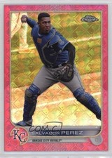 2022 Topps Chrome Logofractor Edition Pink Refractor /199 Salvador Perez #2 0lq5