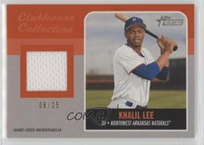 2019 Topps Heritage Minor League Edition Orange 6/25 Khalil Lee #CCR-KLE 6k2