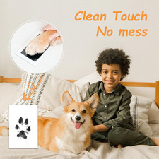 Inkless Paw Print Kit,Dog Paw Print Kit,Dog Nose Print Kit,Clean Touch Ink Pa...