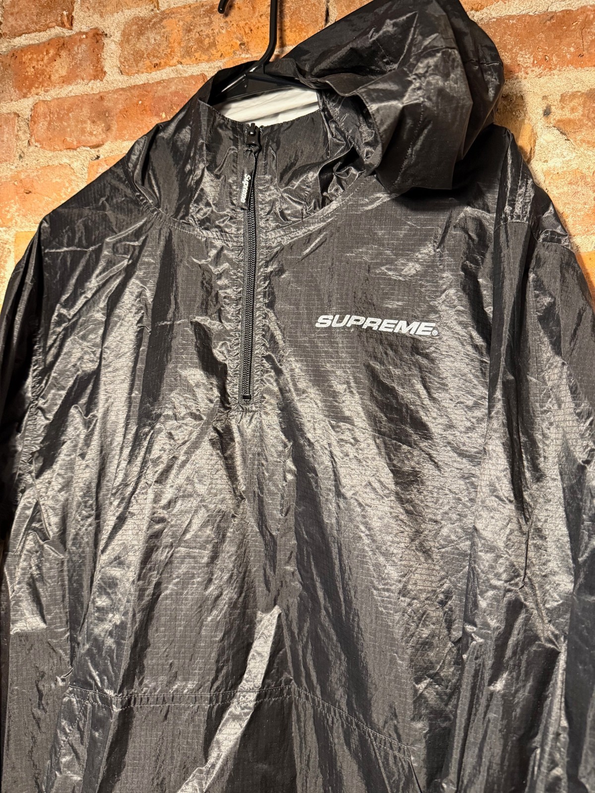 Supreme Packable Ripstop Pullover Windbreaker 3m … - image 3