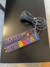 Monster Power Home Theatre Power Center HTS800 Surge Protector 8 Outlet