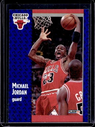 1991-92 Fleer Michael Jordan #29 Bulls