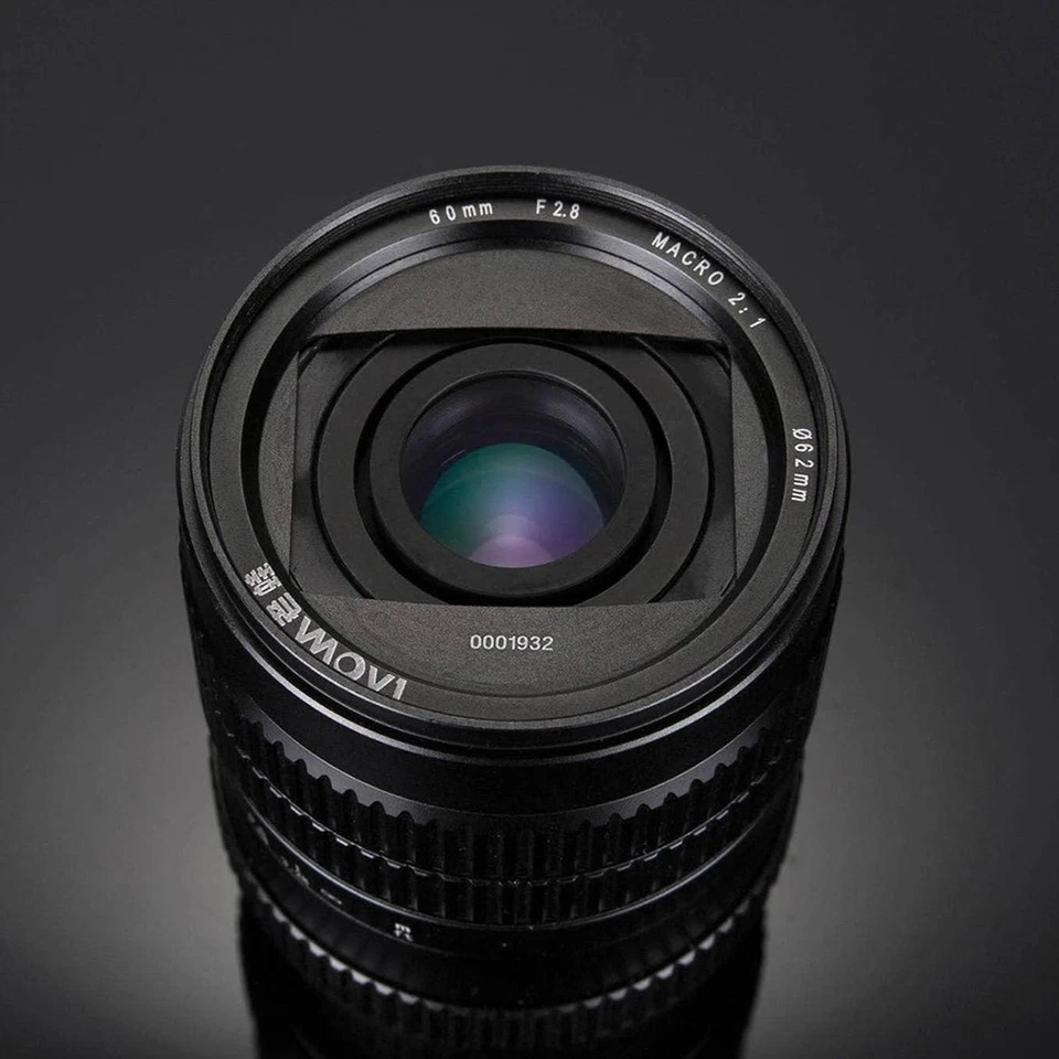 Laowa 60mm F2.8 2X MF Ultra Macro Prime Lens for Sony Canon Nikon Pentax Camera - Image 2 of 4
