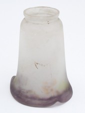 TULIPE EN pâte de verre NOVERDY FRANCE ART DECO