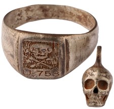 U-boat WW2 German ring U753 naval submarine U-Boot Pendant Kriegsmarine Marine