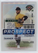 2024 Panini Prospect Edition Silver Prizm Tanner Hall #41 sc8