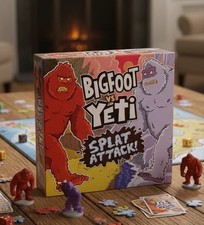 Bigfoot vs Yeti Splat Attack Board Game By The Good