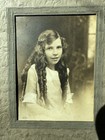 Antique Photo - Young Girl with Her Memento Human Hair — photo 3