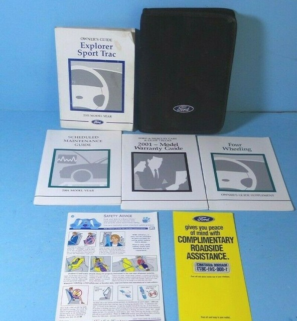 01 2001 Ford Explorer Sport Trac owners manual | eBay