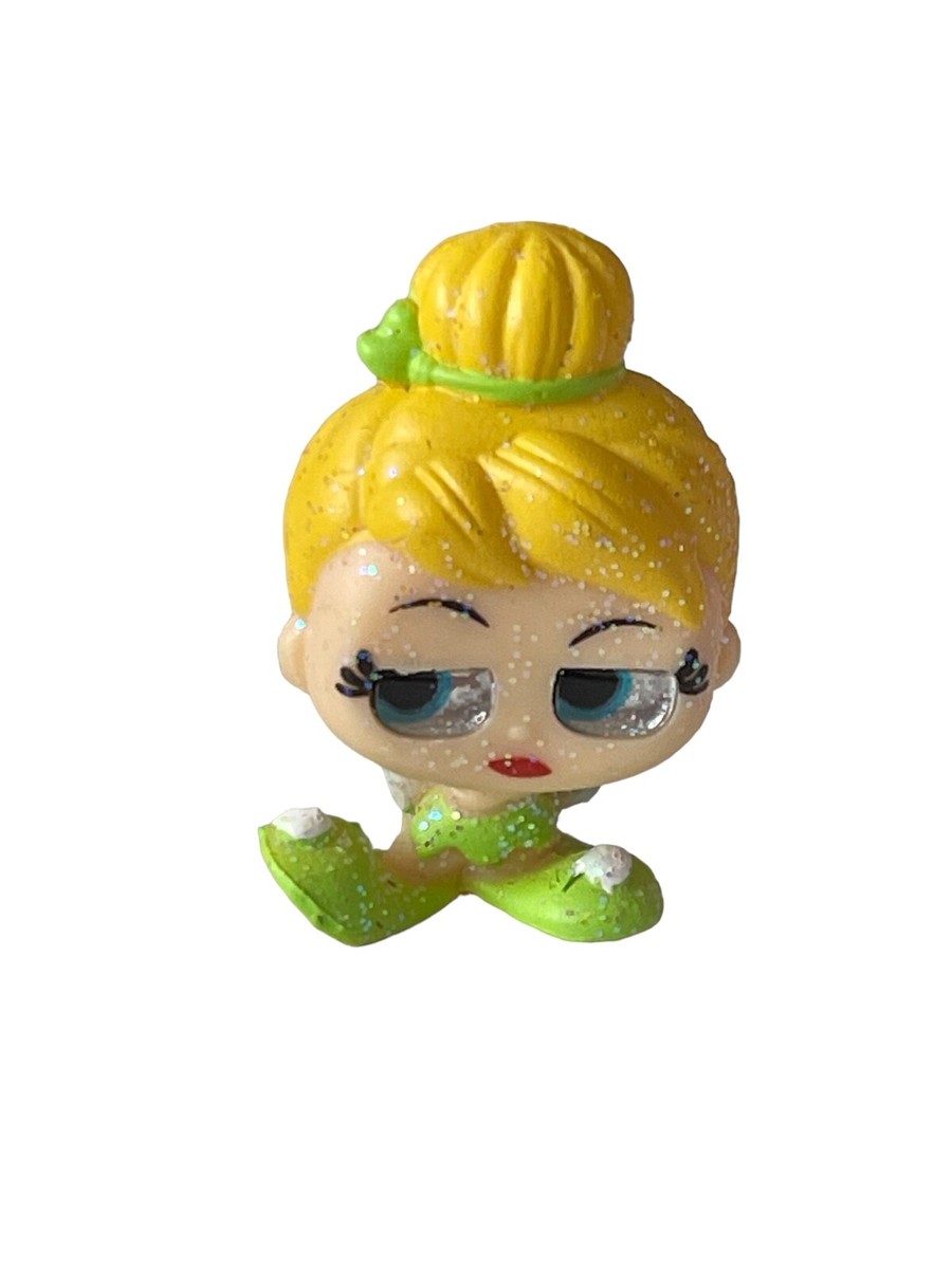スーパールティン　2個　みるきぃです Disney Doorables Glitter TINKERBELL Peter Pan Moose Series 2 RARE