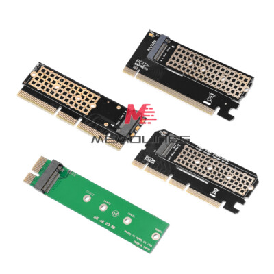 M.2 SSD Adapter NVME Protocol to Desktop Support PCIE 16X 8X 4X Expansion Card