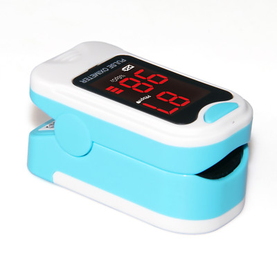 Fingertip Pulse Oximeter Blood Oxygen Meter SPO2 LED Pulse Heart Rate, US Stock