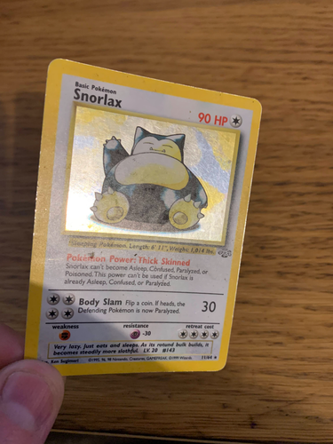 Snorlax (11/64) Holo Jungle Set Pokemon Card! FAST & FREE P&P! - Picture 35 of 78