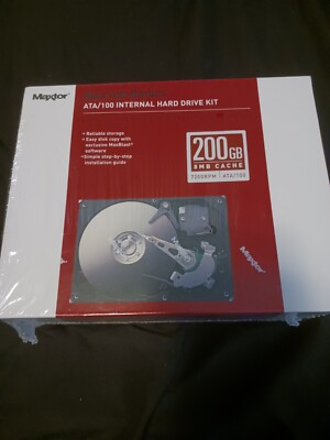 Maxtor DiamondMax 21 200GB 3.5'' PATA 7200RPM Internal Hard Drive L01V200 UNOPEN