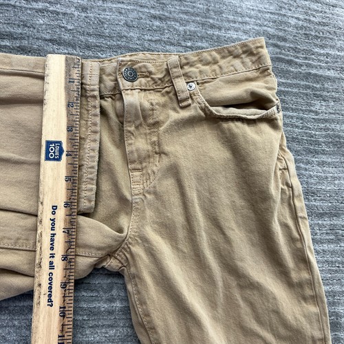 Polo 650 Jeans Size 12 Youth Boys Skinny Ralph Lauren Brown Denim - Picture 9 of 12