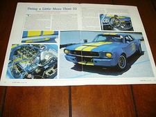 1966 Ford Mustang Road Race Car Original 1992 Article