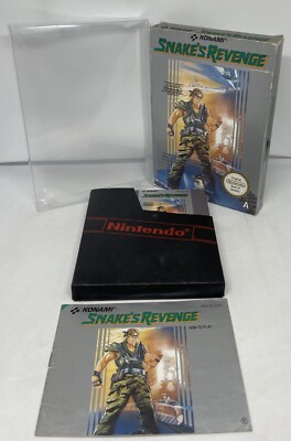 Snakes Revenge - Nintendo NES Spiel - CIB - OVP & komplett PAL A Konami - sehr guter Zustand