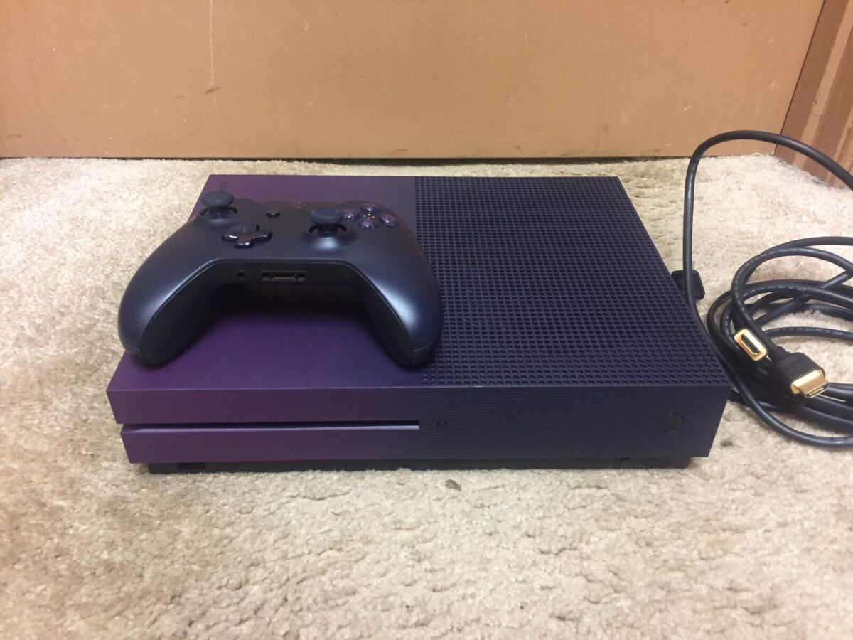 Xbox One S Fortnite Limited Edition Features Very Purple 1TB Console