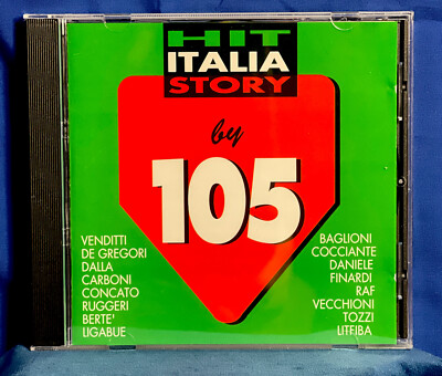 105 : Hit Italia Story ( CD 1993 Import Germany ) Italian Euro Pop