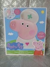 Peppa Pig Checkup Case Set with Carry Handle, 8-Piece Doctor Kit  New  
