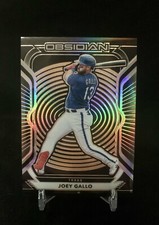 Joey Gallo 2021 Panini Chronicles Obsidian #8/28 Refractor Orange FOTL Parallel