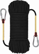 Oxyvan 10mm Climbing Rope, 65ft , Black