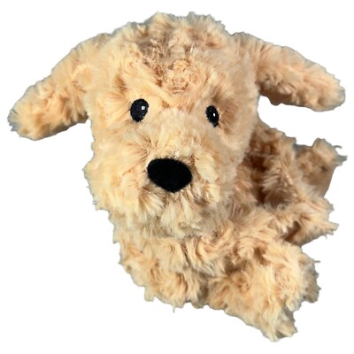 Warmies Golden Dog Heatable Plush Lavender Scented Stuffed Animal Microwaveable