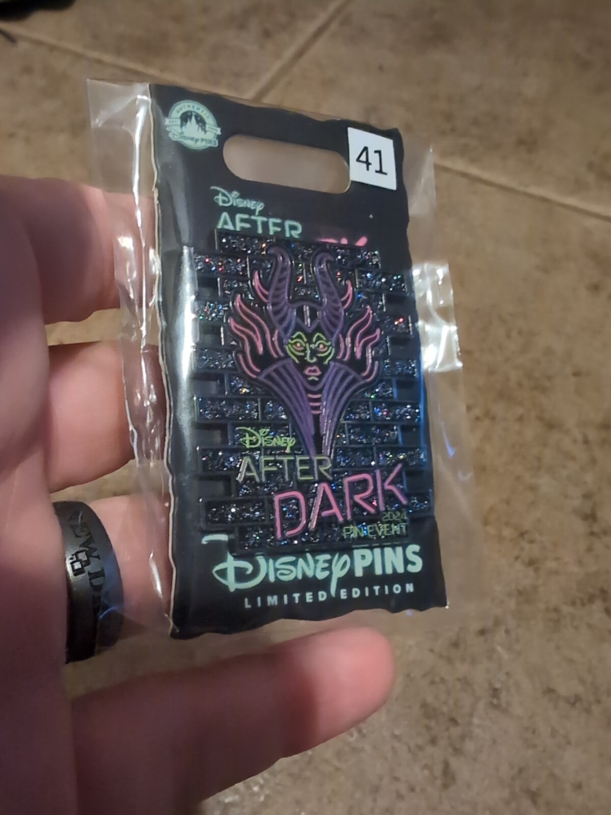 Disney After Dark | Maleficent Event Logo Welcome Pin | Maleficent | LE 1250