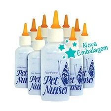 Four Paws Pet Products 24-Pack Nurser Bottles, 2-Ounce