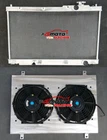Radiator+Shroud+Fans For Honda Civic Acura Reverb LX EX GX HX 1.7L L4 2001-2005