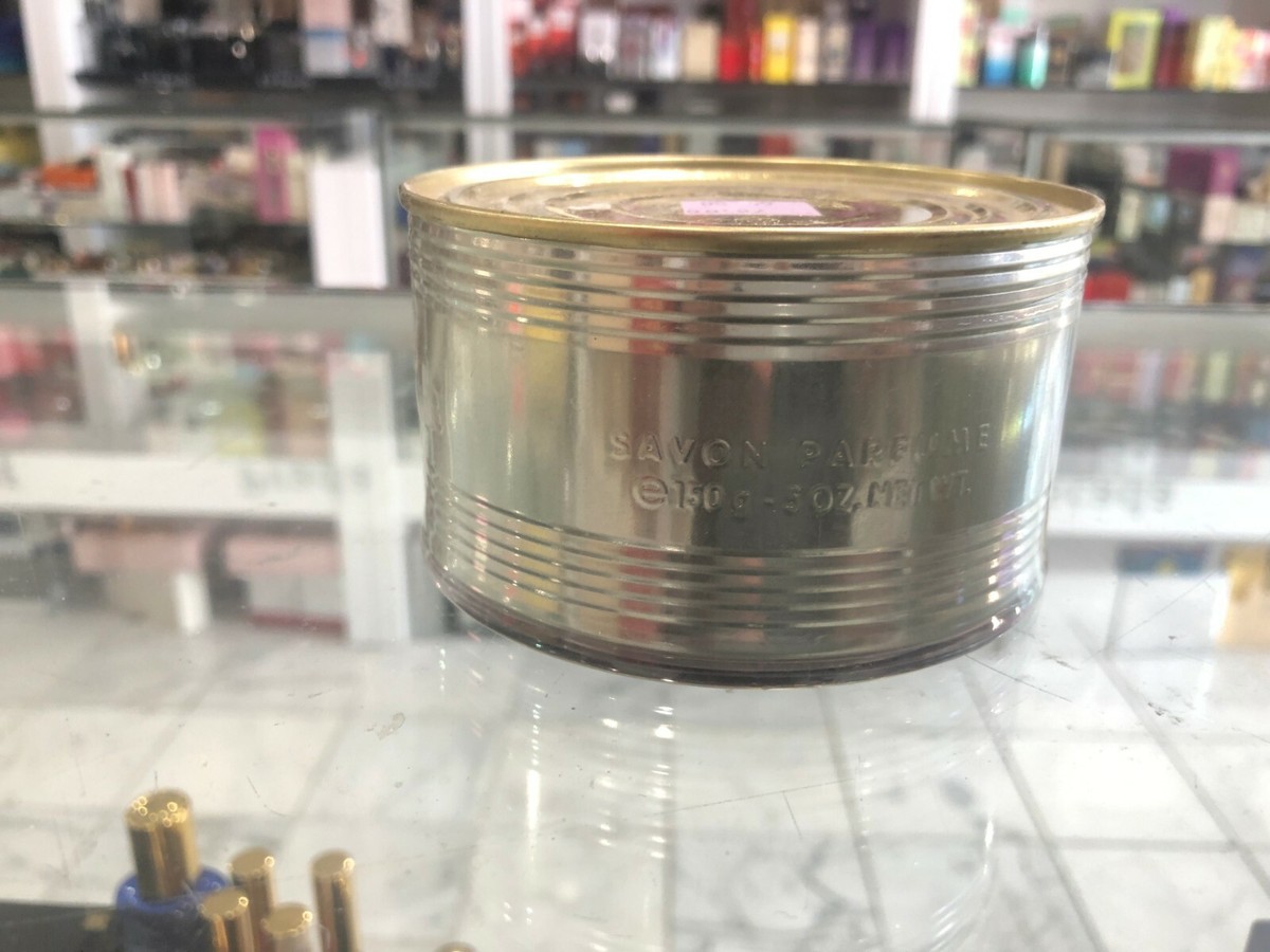 SAVON PARFUMED SOAP BY JEAN PAUL GAULTIER 5 OZ SEALED IN TIN BOX 