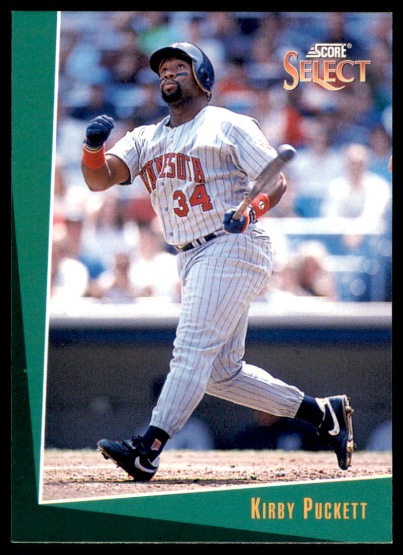 Bacon93　ロビンフッド4枚 1993 Kirby Puckett Score The Franchise 9 of 28 | eBay