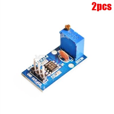 2Pcs NE555 Adjustable Frequency Pulse Generator Module Smart Car For Arduino cz
