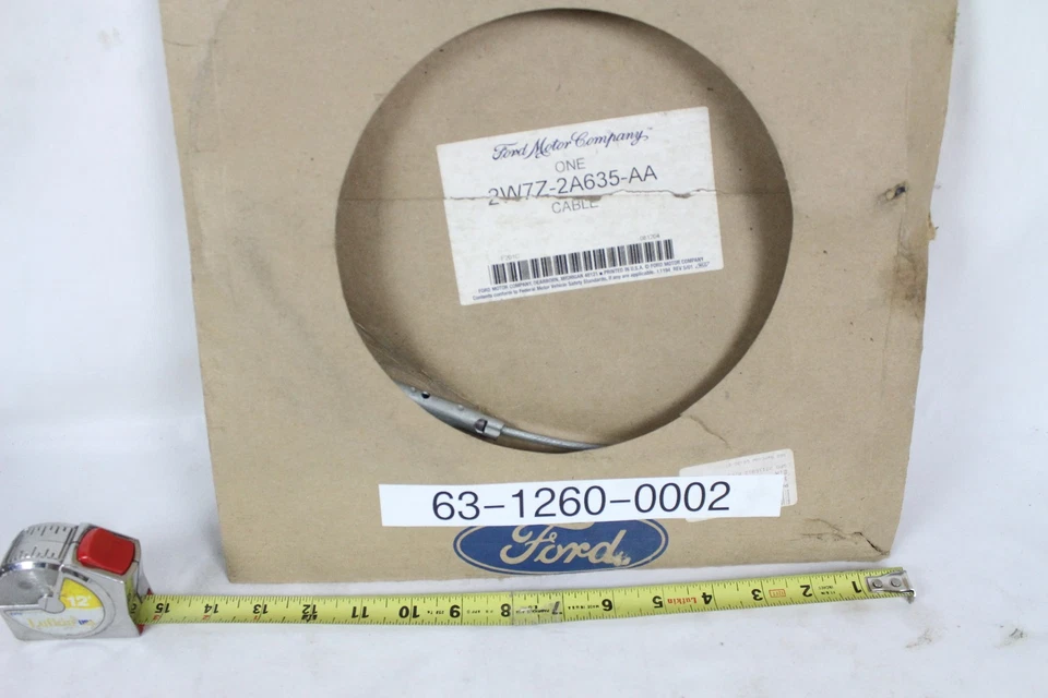 Оригинальный новый в коробке трос стояночного тормоза задний левый 02 Ford Crown Victoria Mercury Marquis - Изображение 2 из 4