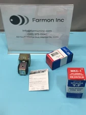 Lot of 2 Sporlan MKC-1 Coil Assy w/ Junction Box, 208-240/50-60, 174055