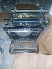 Vintage 1930s Underwood No.6 Typewriter thumbnail