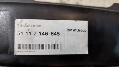 BMW Original Carrier Bumper Front E90 E91 51117146645 for sale  