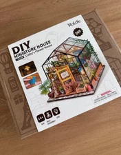 Rolife DIY Miniature House Kit, Cathy's Greenhouse, Tiny House Kit Brand new