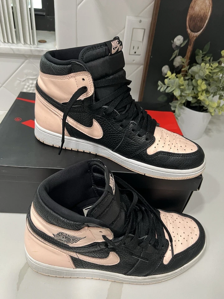 AIR JORDAN 1 RETRO HIGH OG 10 CRIMSON TINT 555088 081 PEACH PINK ARCTIC PUNCH - Изображение 4 из 4