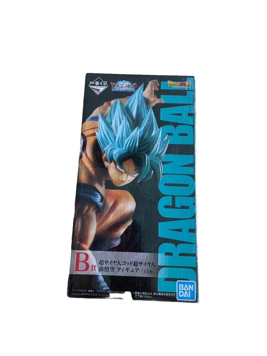 Figurine Dragon Ball Super Ichiban Kuji - Goku SSG Ultimate Evolution - Bandai (Like New)
