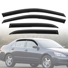 For 03-07 Honda Accord 4Door Sedan Window Vent Visors Sun Rain Guard Deflector