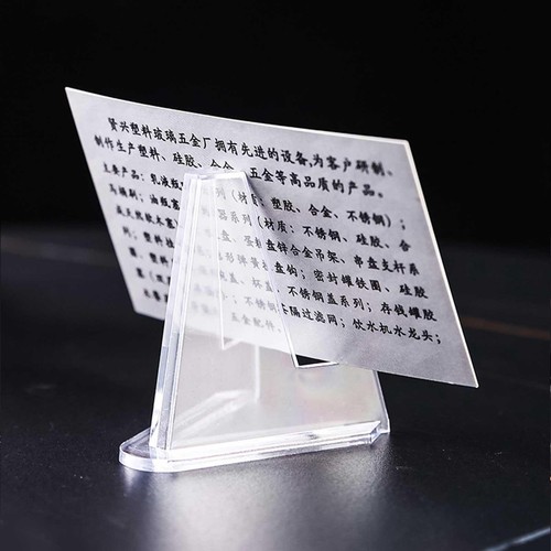 10x PSA Kartenständer Displayständer Groß Box Büroklammerhalter DEI6 F8 - Zdjęcie 9 z 15