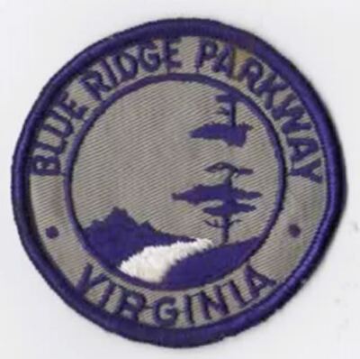 Blue Ridge Parkway Virginia BLUE Bdr. (SEWN) [NBS1113] | eBay