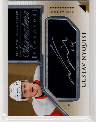 15 16 Black Diamond Signature Placards Sp Gn Gustav Nyquist Auto Nm Ebay